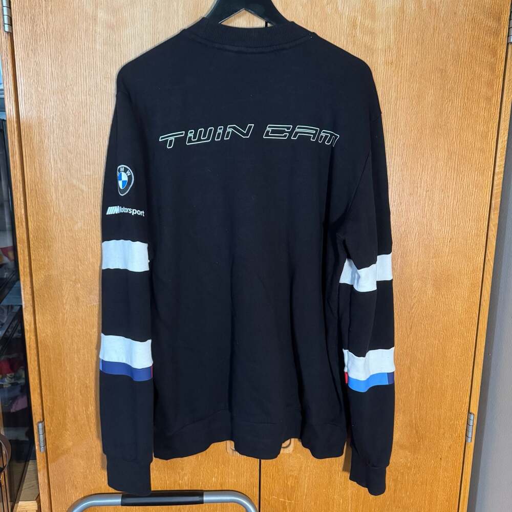 Puma BMW M Motorsport Twin Cat Black Sweatshirt